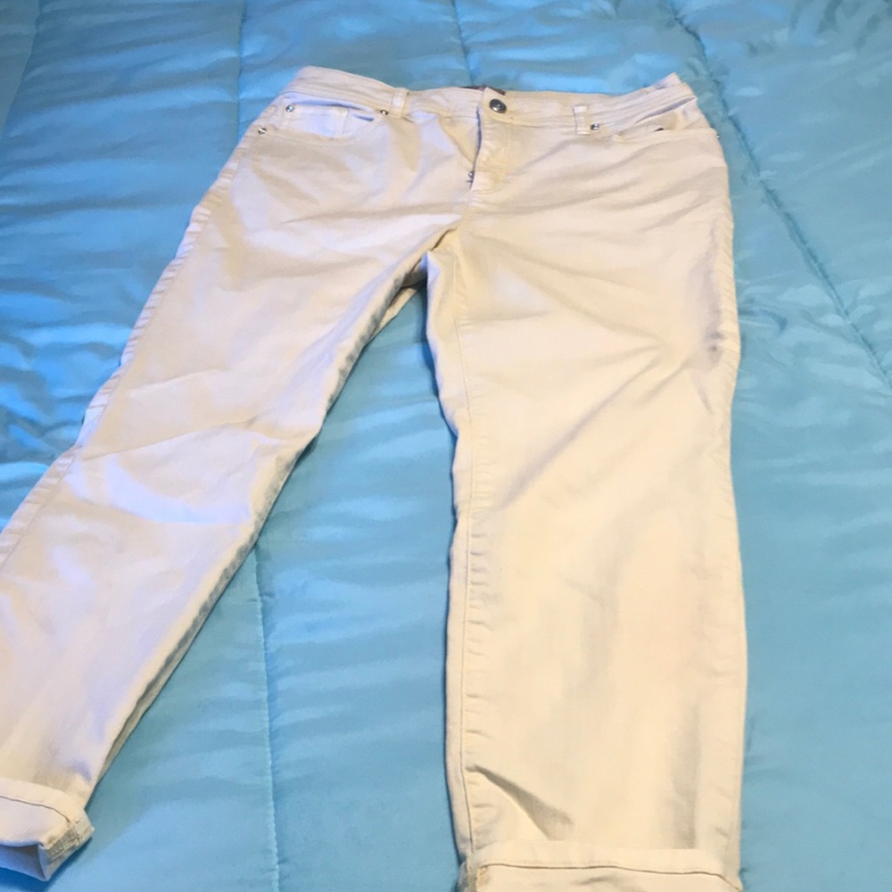 Chico’s light colored jeans